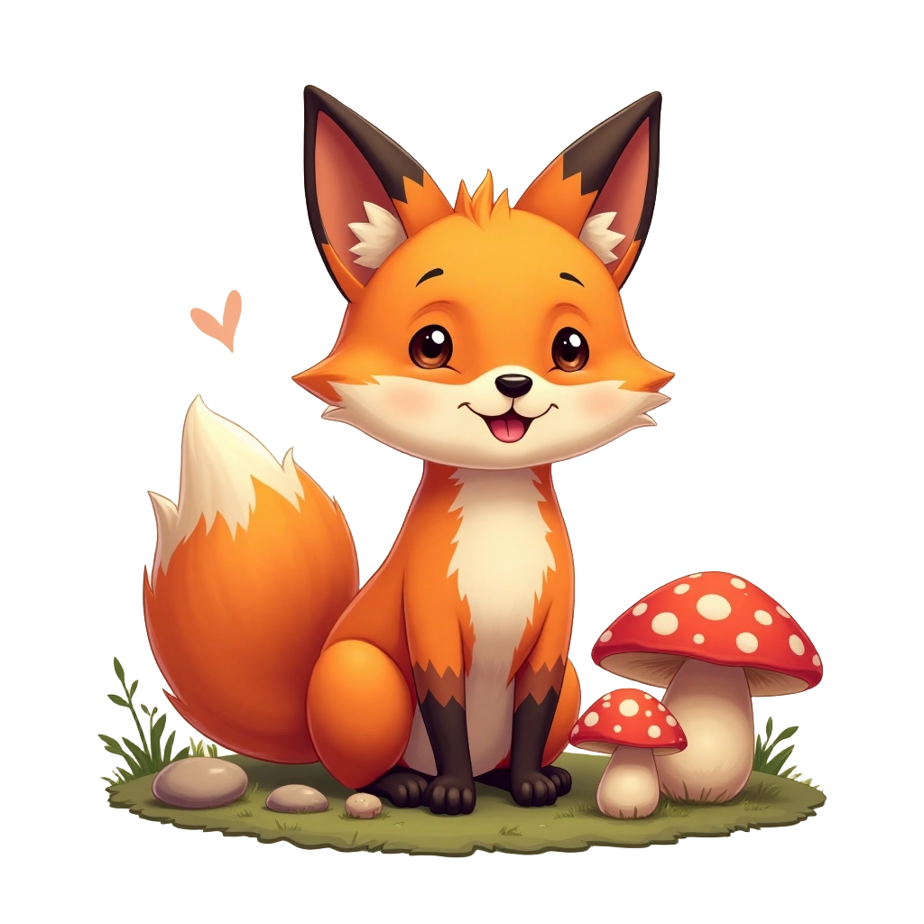 Charming Forest Fox